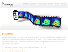 Tablet Screenshot of mumos-group.com